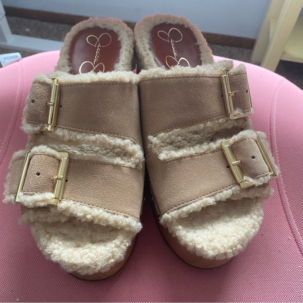 Jessica Simpson Cyriss platform sandals 6.5